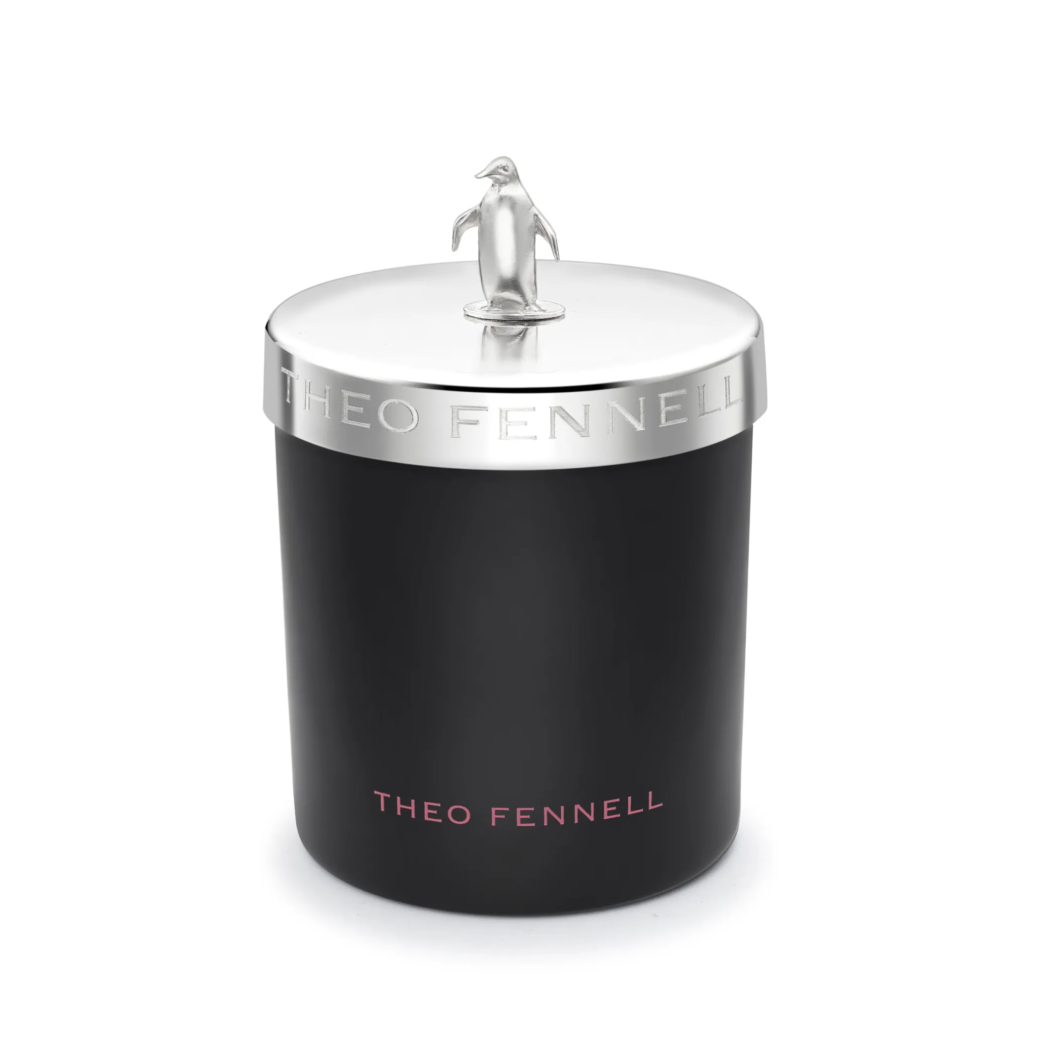 Theo Fennell Silverware*Candle Jar with Sterling Silver Finial