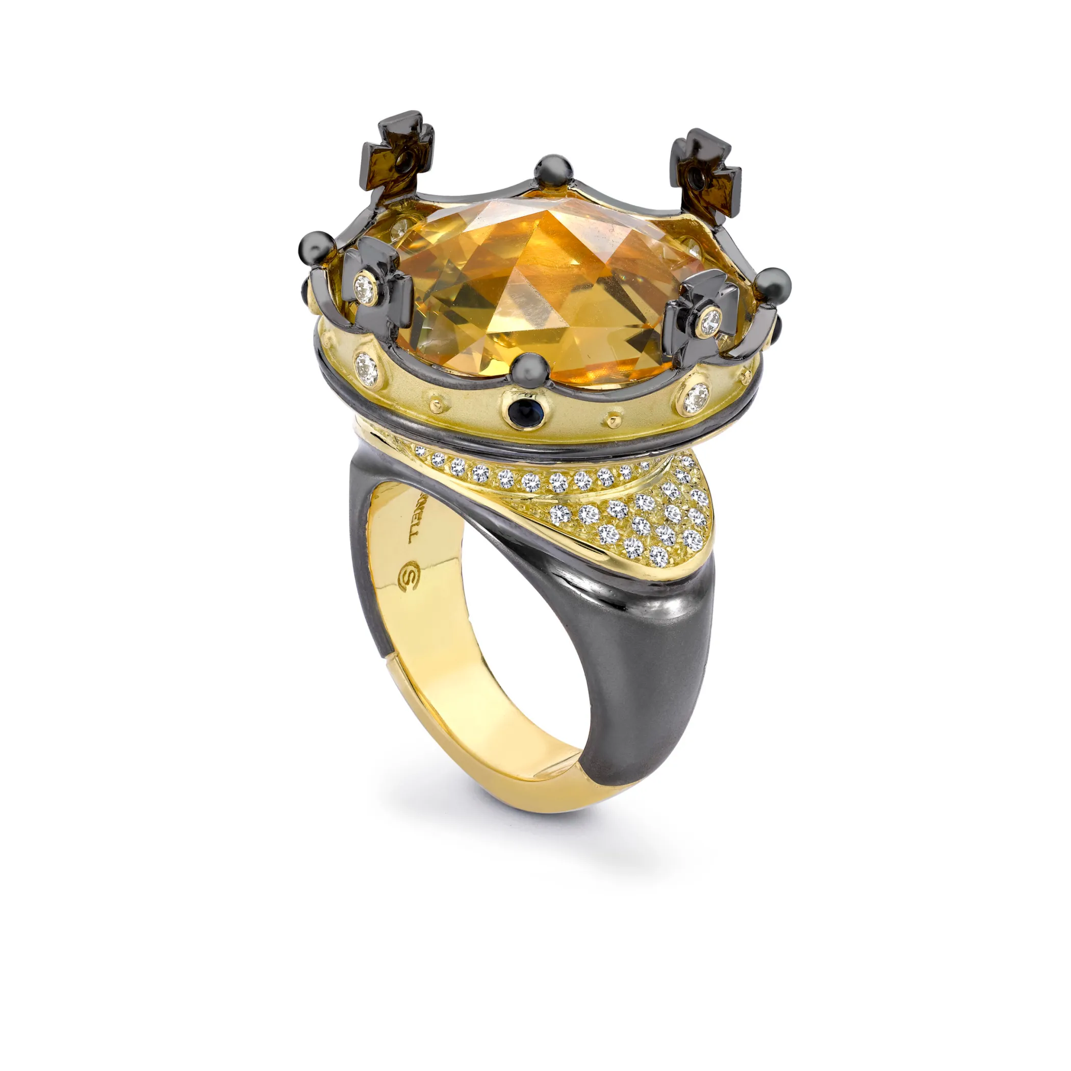 Theo Fennell Jewellery | One Off Pieces*Citrine Coronet Ring