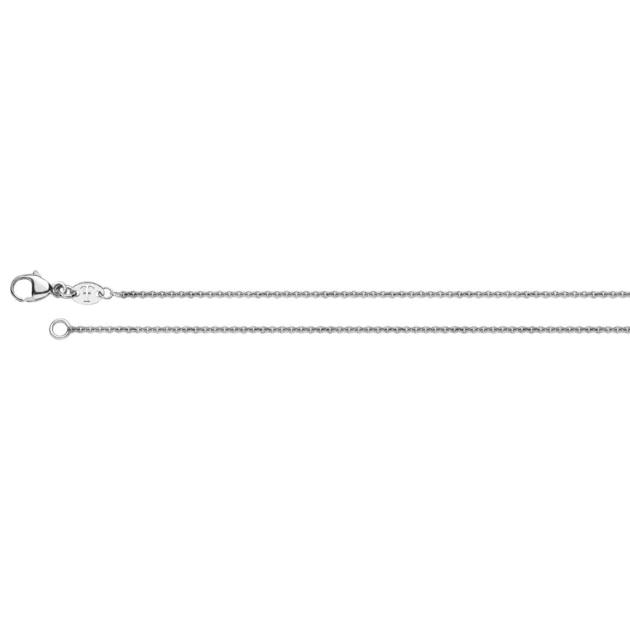 Theo Fennell Jewellery | Chains*18ct White Gold 20″ Mini Oval Belcher Chain