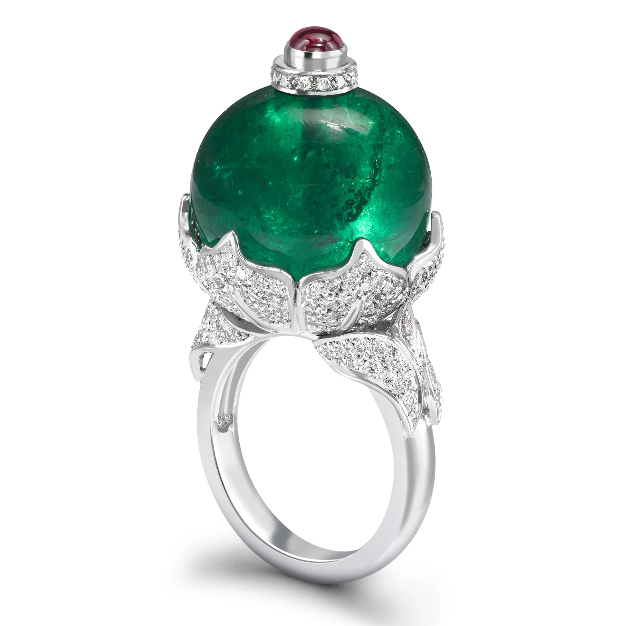 Theo Fennell Jewellery | One Off Pieces*Emerald Bead Ring