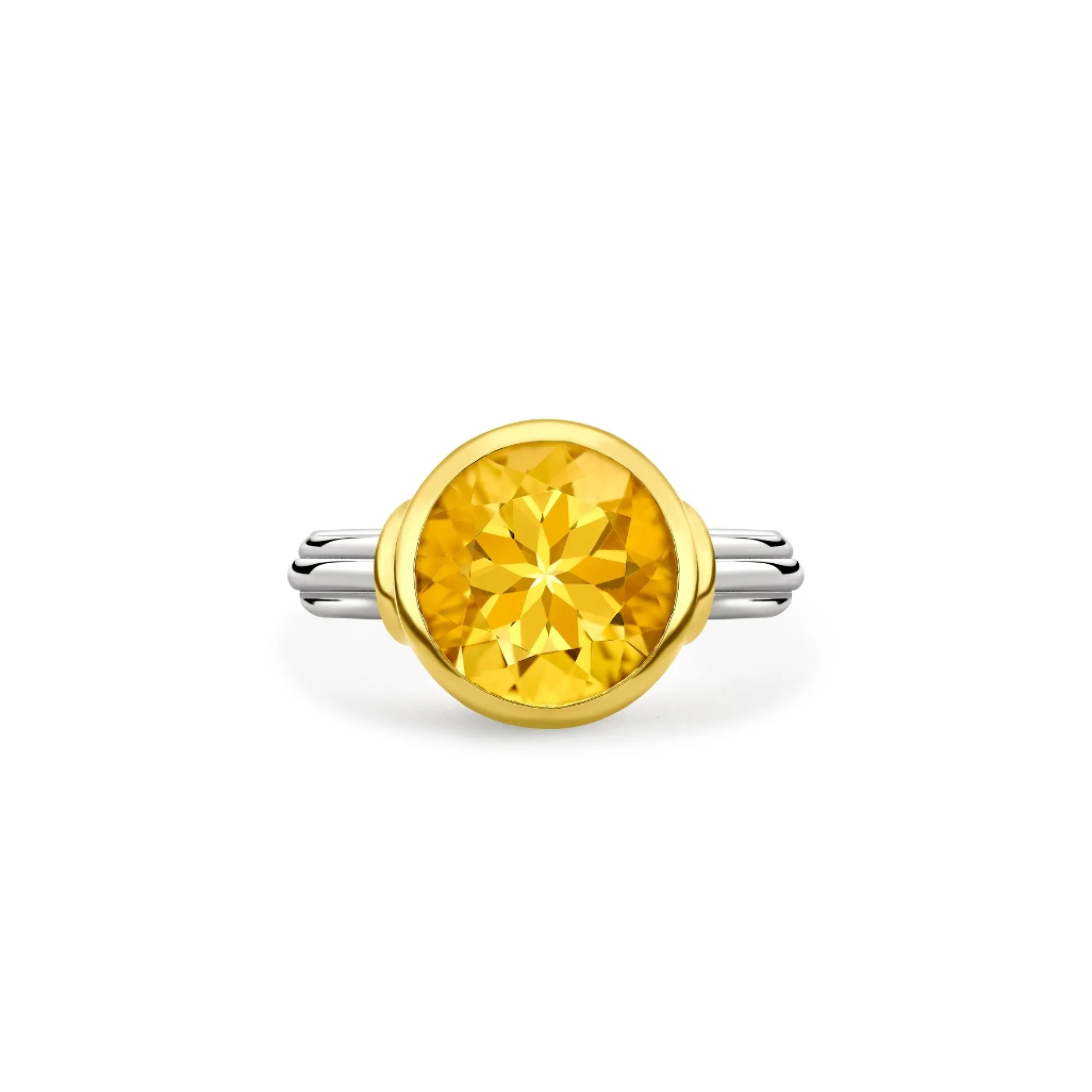 Theo Fennell Jewellery | One Off Pieces*Golden Beryl Rail Ring