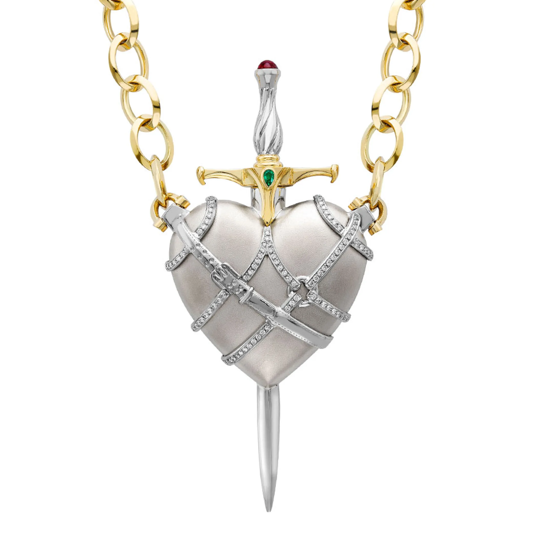 Theo Fennell Jewellery | One Off Pieces*Heart of Gold Ampoule