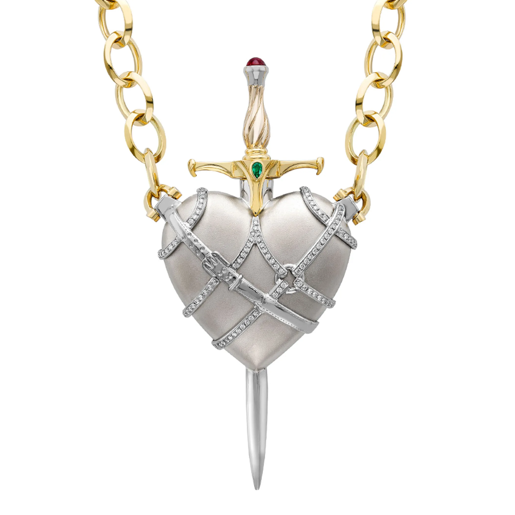 Theo Fennell Jewellery | One Off Pieces*Heart of Gold Ampoule