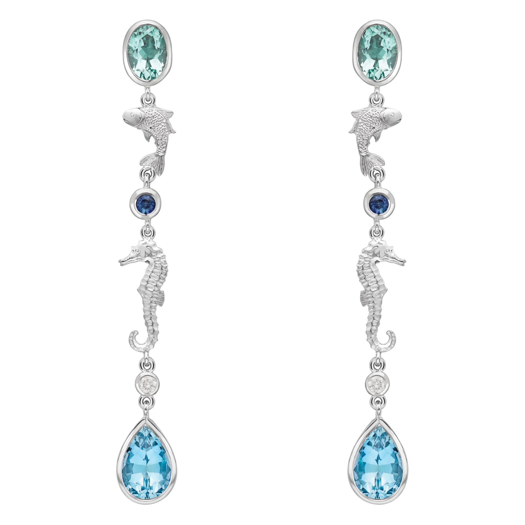 Theo Fennell Jewellery | One Off Pieces*Marine Fable Drop Earrings