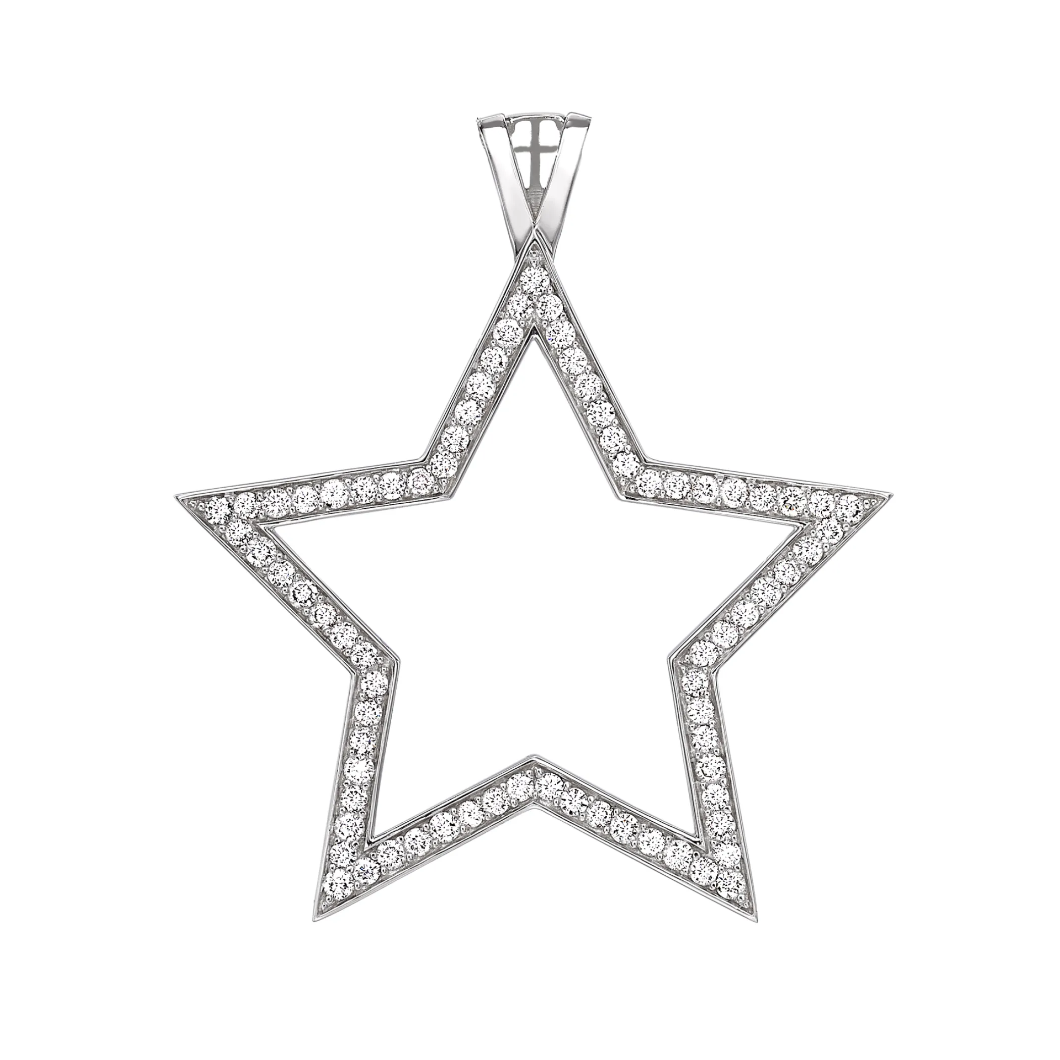Theo Fennell Jewellery | Pendants*Medium Star Outline Pendant