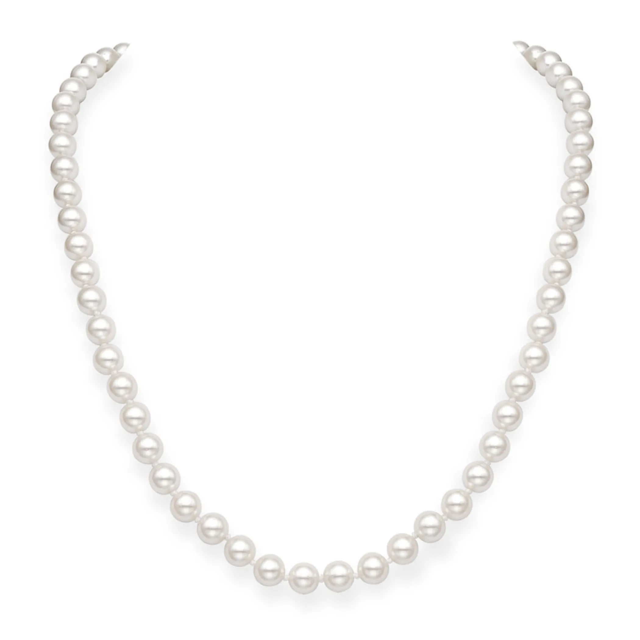 Theo Fennell Jewellery | One Off Pieces*6-6.5mm Akoya Pearl Necklace 18″ with Yellow Gold Clasp