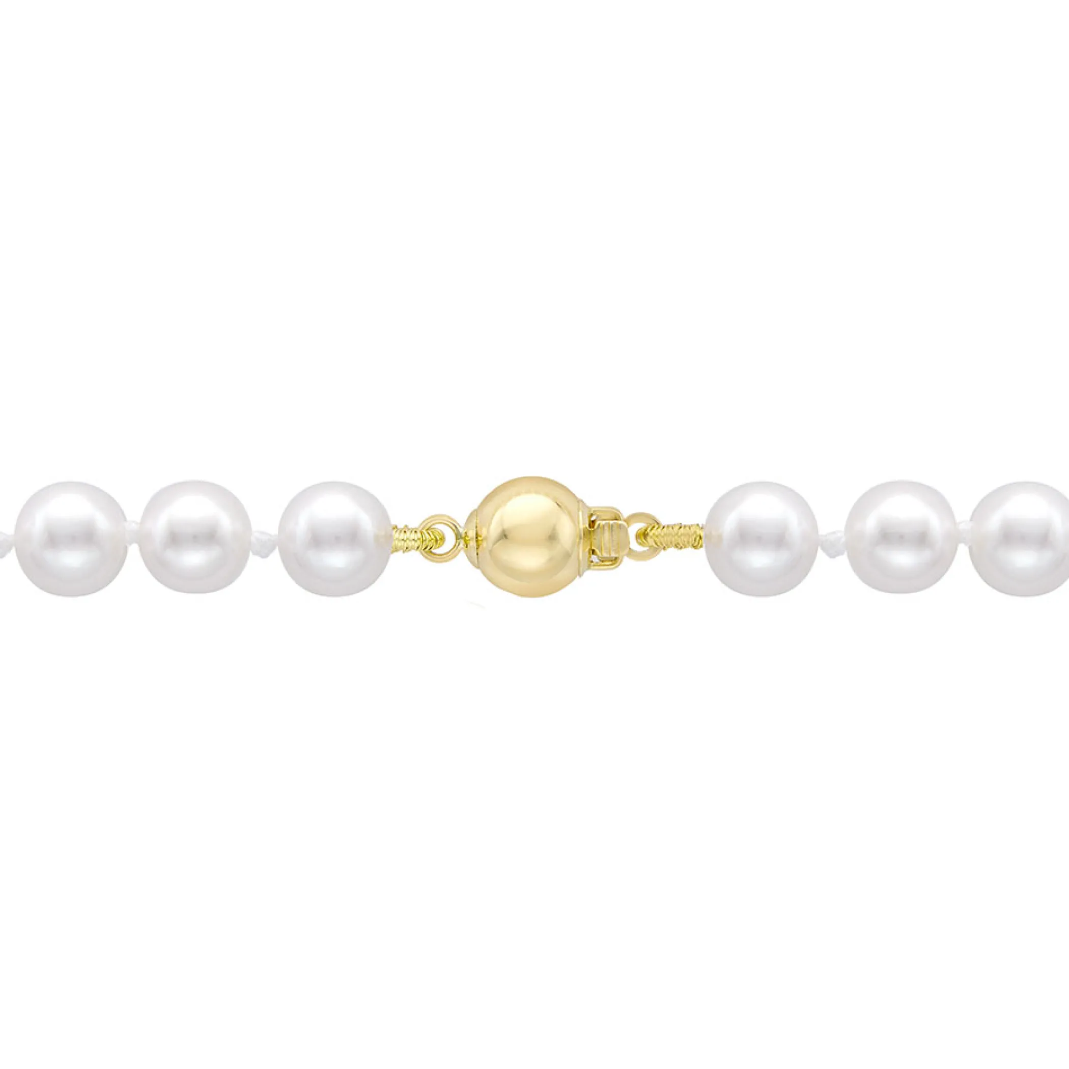 Theo Fennell Jewellery | One Off Pieces*5-5.5mm Cultured Pearl Necklace 18″ with Yellow Gold Clasp
