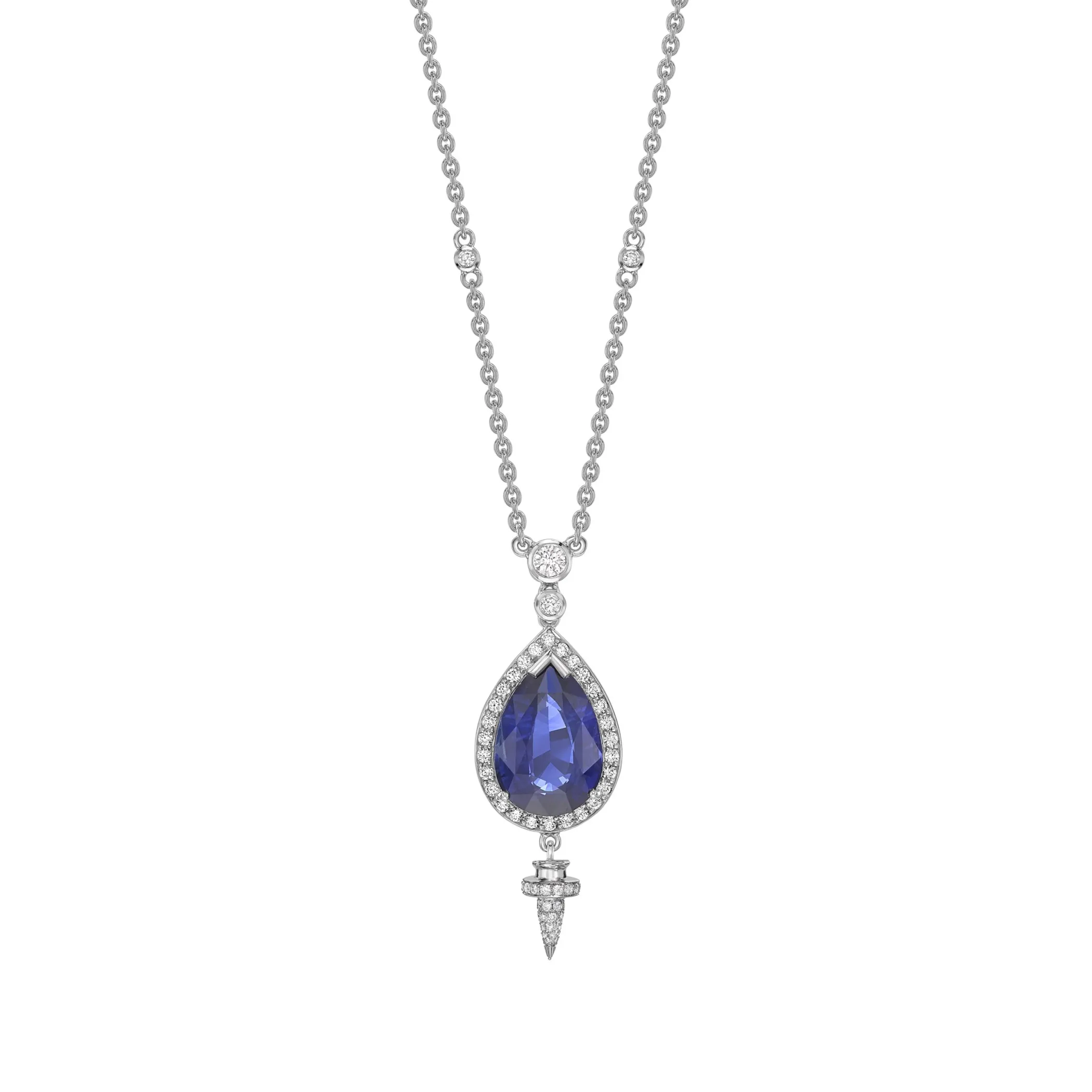 Theo Fennell Jewellery | One Off Pieces*Sapphire and Diamond Empress Necklace