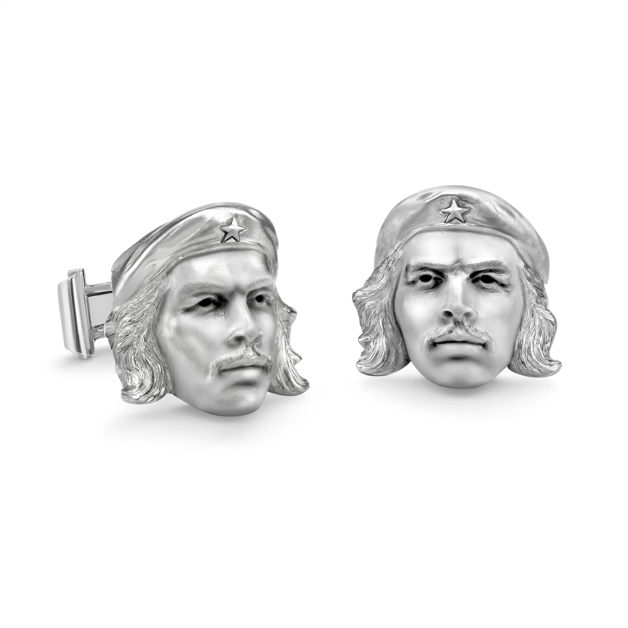 Theo Fennell Silverware | Jewellery*Silver Che Guevara Portrait Cufflinks