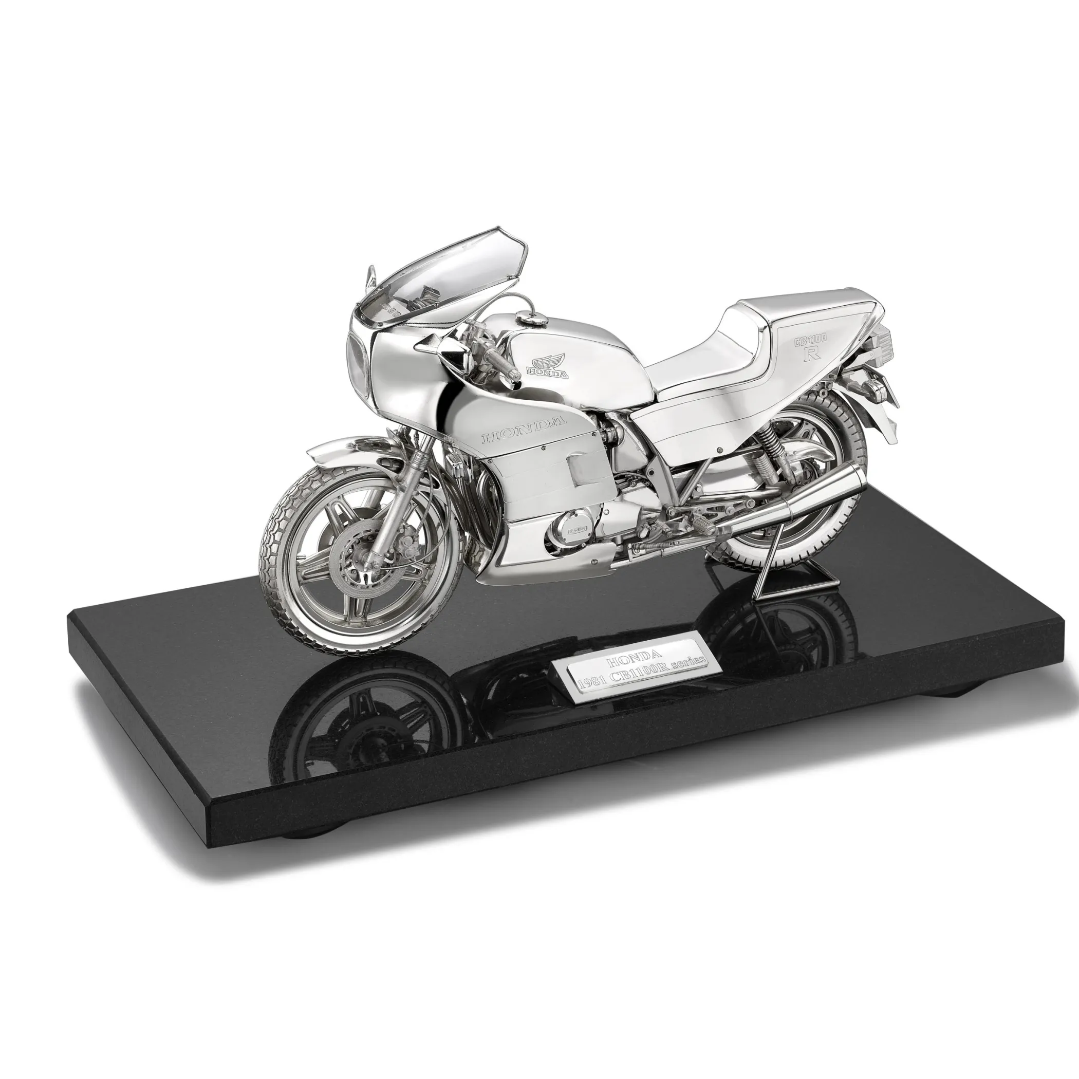 Theo Fennell Silverware*Silver Honda Motorcycle