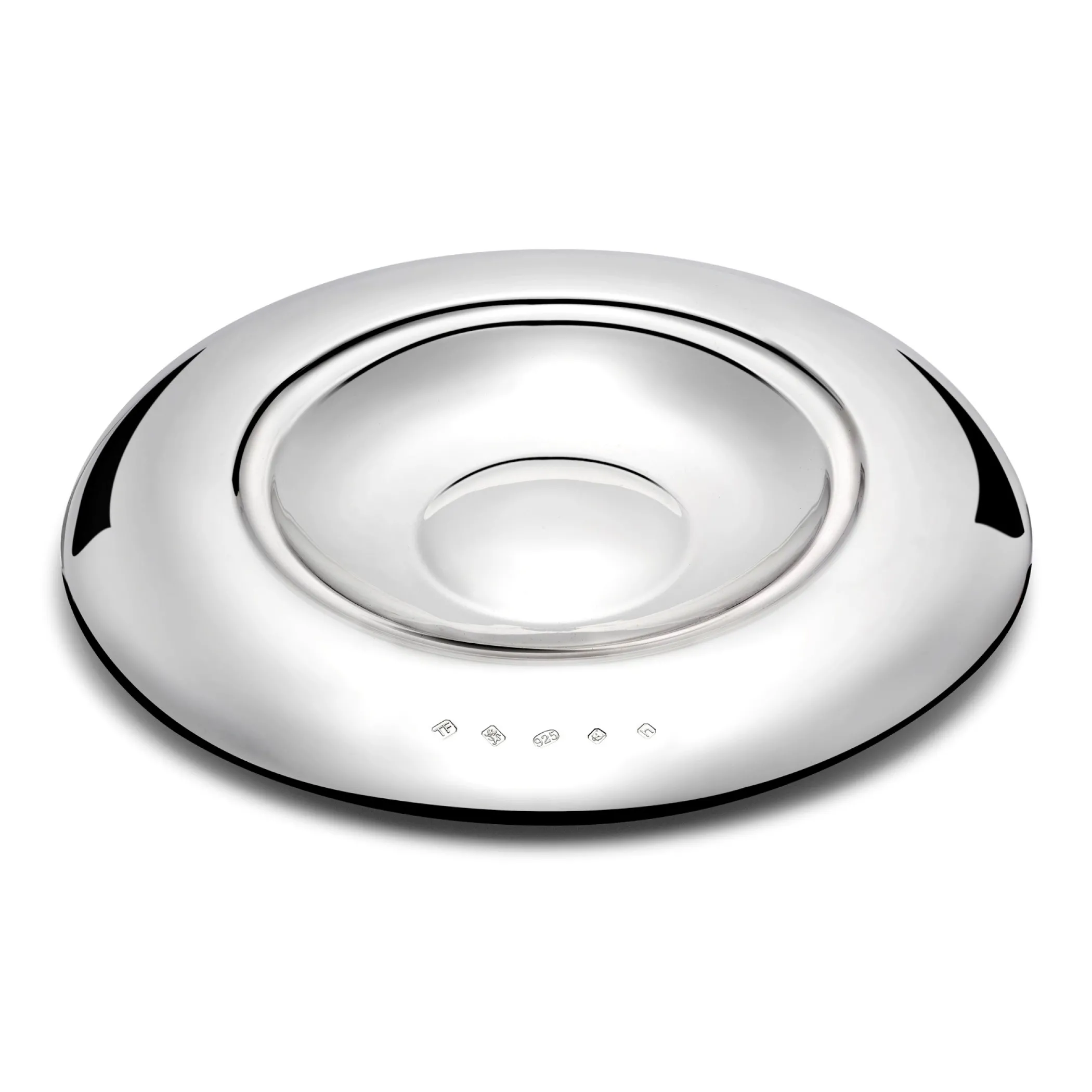 Theo Fennell Silverware*Silver Pavilion Dish 16″