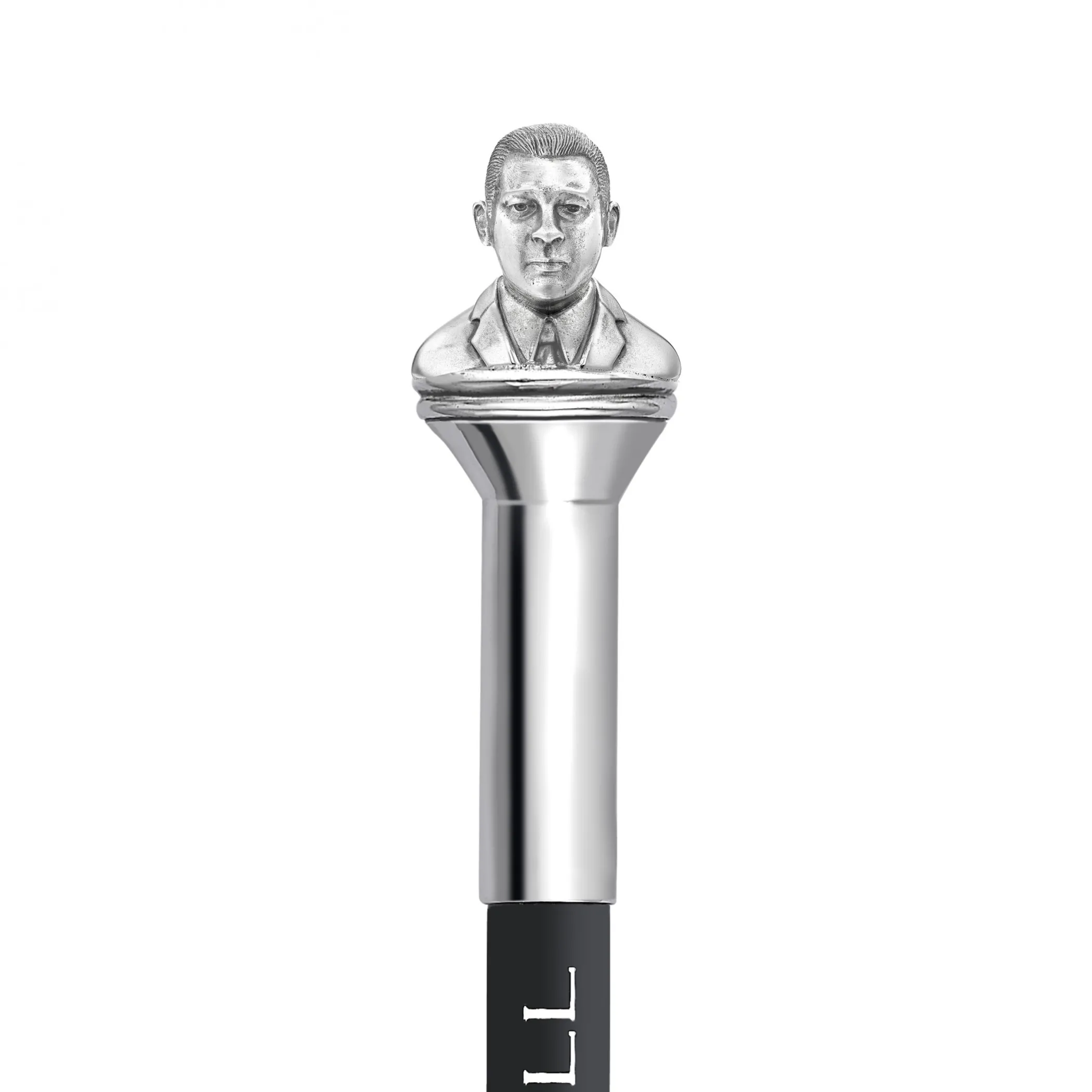 Theo Fennell Silverware*Silver Reggie Kray Portrait Pencil Top