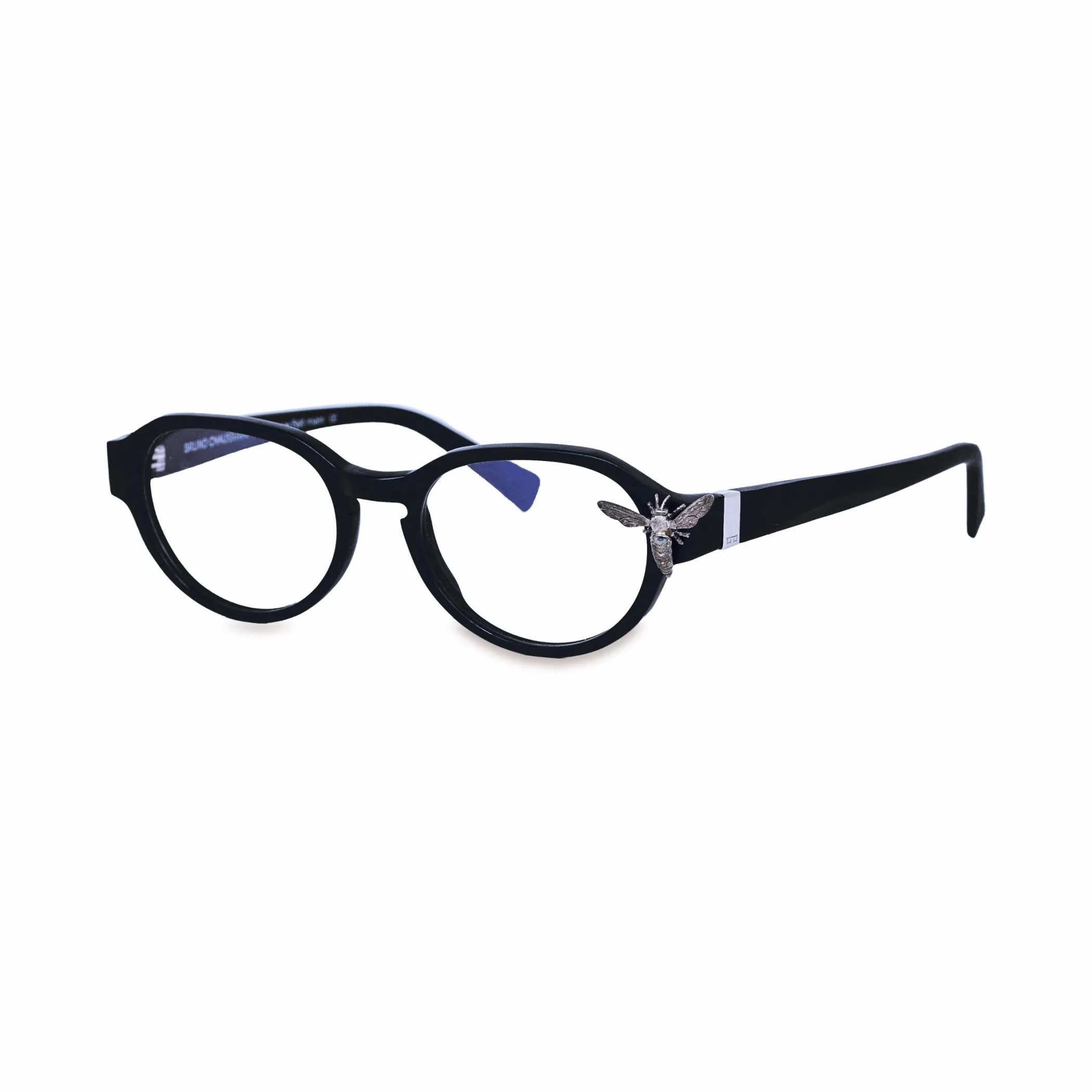 Theo Fennell Silverware | Jewellery*Silver Wasp Round Black Sunglasses